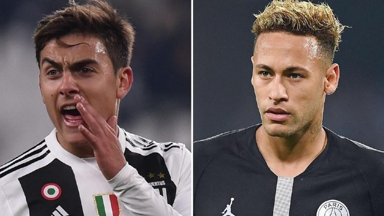 Globoesporte: Juventus dhe PSG po e projektojnë shkëmbimin Dybala – Neymar
