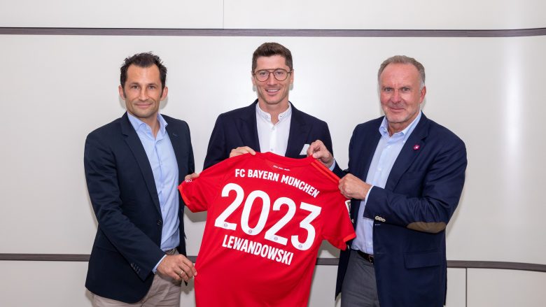 Lewandowski i qëndron besnik Bayernit dhe rinovon deri në vitin 2023