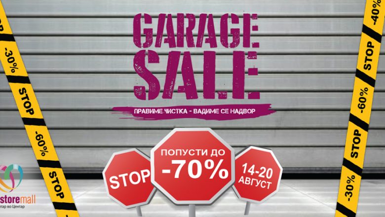 “Garage sale” në Ramstore Mall,  lirime të mëdha në Shkup