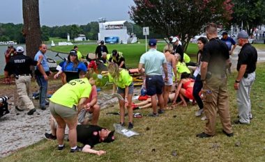 Rrufeja plagos gjashtë persona në një fushë golfi në SHBA