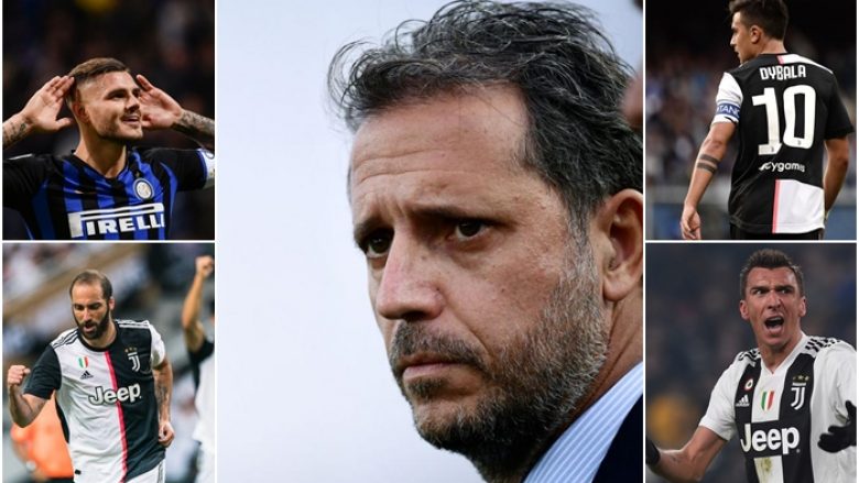 Paratici flet për lëvizjet e fundit të Juventusit në sulm që lidhen me Dybalan, Icardin, Mandzukicin dhe Higuainin
