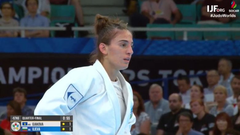 Nora Gjakova e pafat në çerekfinale, vazhdon garën për medaljen e bronztë