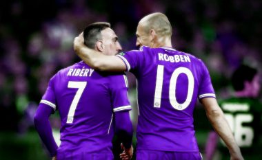 Ribery i fton Robbenin e Ibrahimovicin te Fiorentina