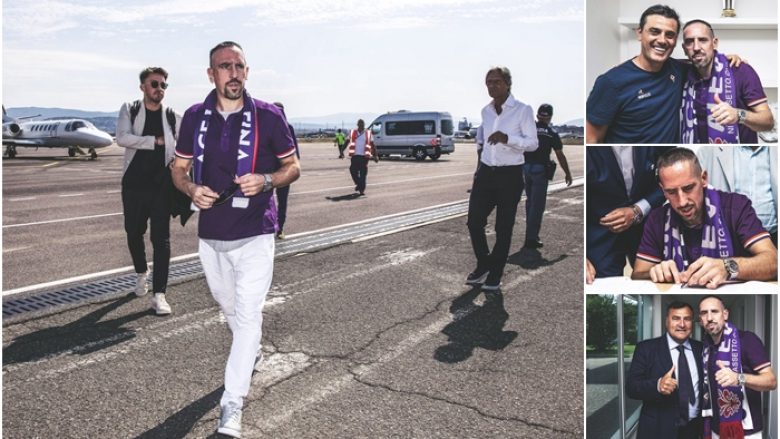 Ribery ndjehet i bekuar te Fiorentina, zgjedh edhe numrin në fanellë