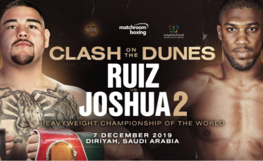 Ruiz Jr pajtohet që të përballet me Joshuan në Arabinë Saudite