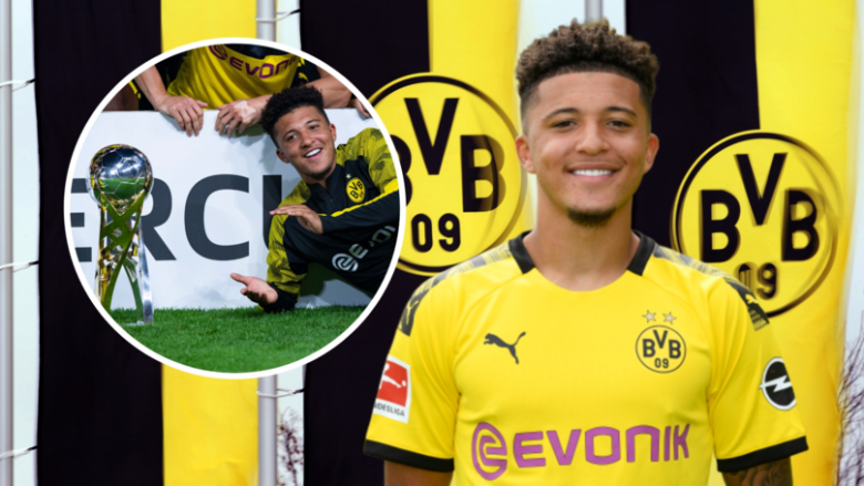Jadon Sancho rinovon kontratën me Dortmundin, bëhet adoleshenti i dytë më i paguar në futbollin botëror – lë pas emra si Felix, Kean dhe Foden