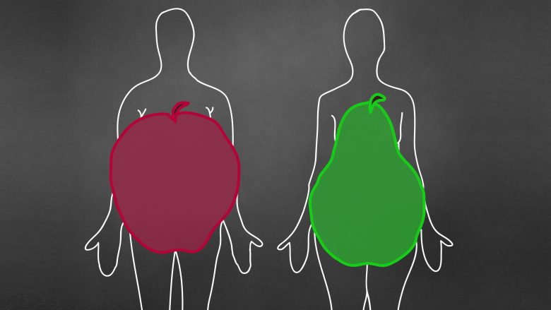 “Dardhë” apo “mollë”: Cila femër me formën e këtillë të trupit është më e rrezikshme për shëndetin tuaj?
