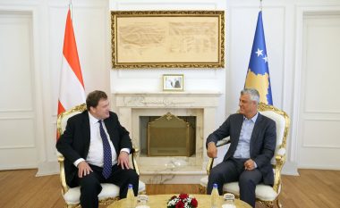 Presidenti Thaçi pranoi kredencialet e ambasadorit të ri të Austrisë