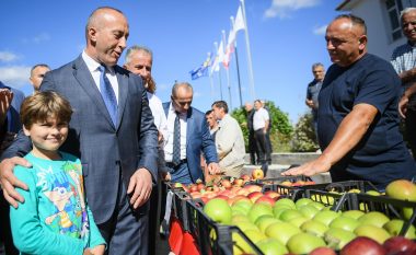 Haradinaj në Suharekë: Krenar që produkti 100% Kosovë sot dominon në treg