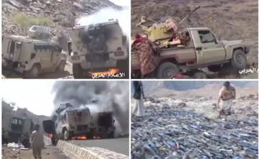 Rebelët Houthi publikojnë pamjet e sulmeve mbi forcat Arabisë Saudite