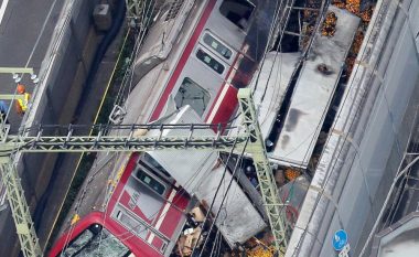 Treni përplaset me një kamion në Japoni, lëndohen 34 persona – nga goditja e fuqishme vagonët dalin nga binarët