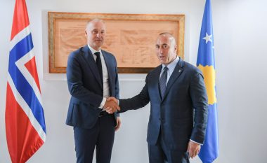 Haradinaj takon Ambasadorin e ri të Norvegjisë, merr mbështetjen e tij
