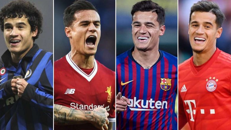 Philippe Coutinho bëhet njëri nga nëntë lojtarët që kanë arritur të shënojnë gol në të katër ligat kryesore të Evropës