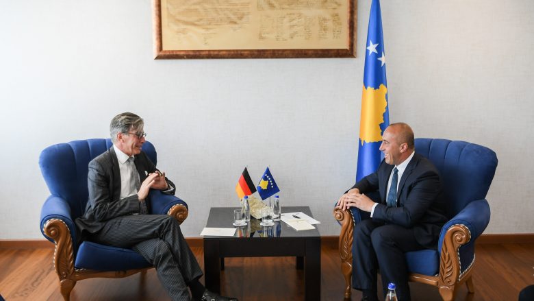 Haradinaj takon ambasadorin gjerman, flasin për zgjedhjet e 6 tetorit dhe procesin e dialogut