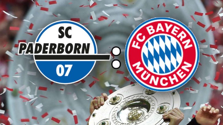 Paderborn – Bayern Munich, formacionet zyrtare