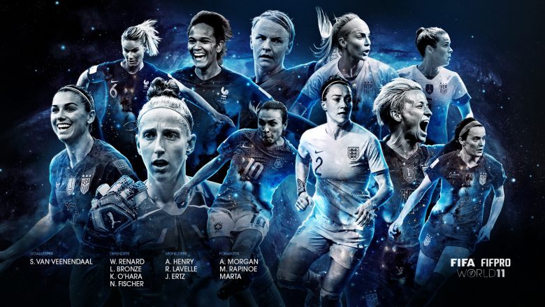 Formacioni më i mirë i femrave nga FIFA