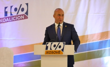 Haradinaj në Ferizaj: Lista AAK-PSD garanton Kosovën në kufijtë ekzistues