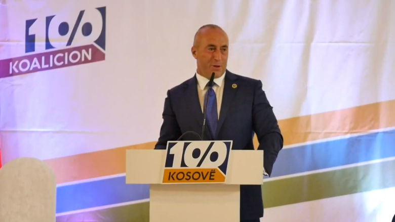 Haradinaj në Ferizaj: Lista AAK-PSD garanton Kosovën në kufijtë ekzistues