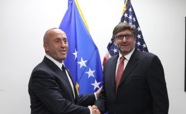 Haradinaj takohet me Palmer: Kosova e gatshme për dialog, njohje reciproke brenda kufijve ekzistues