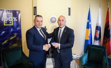 Haradinaj: Është kënaqësi të pres në familjen e AAK-së, Agron Xhemajlin