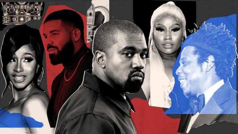 Kanye West, mbreti i përfitimeve nga yjet e hip-hopit