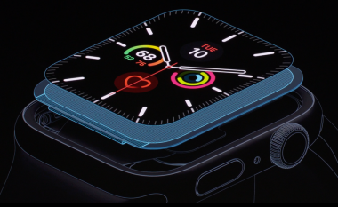 Apple Watch Series 5 me ekran që rri gjithnjë ndezur, opsione lidhur me shëndetin dhe sigurinë