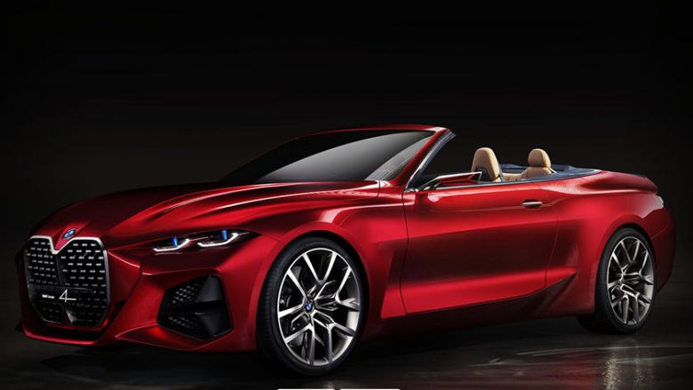BMW Concept 4 duket edhe më bukur me tavan të hapur