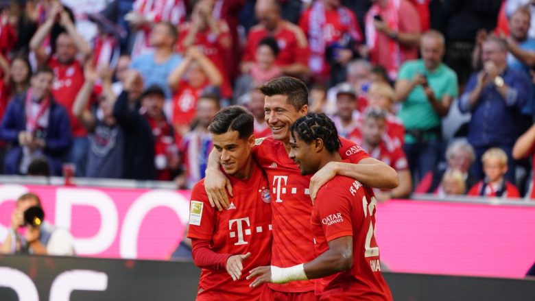 Bayern 4-0 Koln, notat e lojtarëve – shkëlqen Coutinho