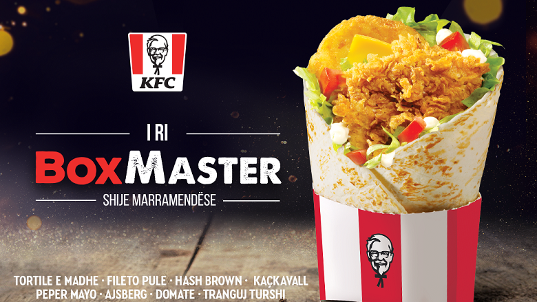 BoxMaster – produkti legjendar i KFC arriti edhe në Maqedoni