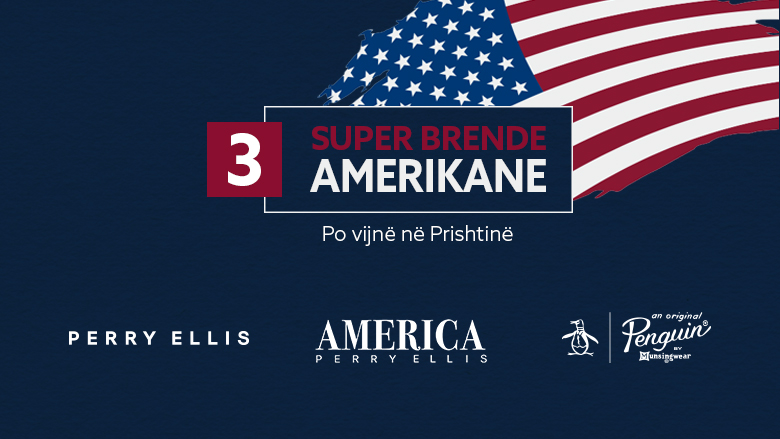 Perry Ellis International sjell tri brende të njohura amerikane në Kosovë