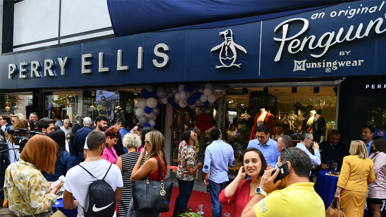 Perry Ellis International hap dyqanin në Prishtinë me tri brendet e mëdha Amerikane