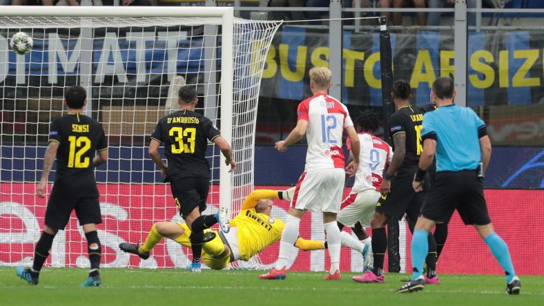 Notat e lojtarëve, Inter 1-1 Slavia Pragë: Dështon sulmi zikaltër