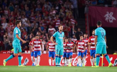 Notat e lojtarëve: Granada 2-0 Barcelona, vlerësim i ulët për katalunasit