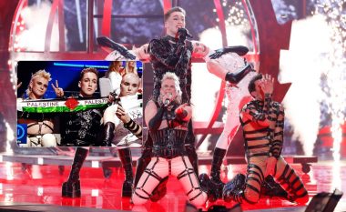Dënohet Islanda, pasi përfaqësuesit e tyre në Eurovision shfaqën simbolet palestineze