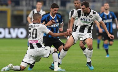 Tri fitore rresht për Interin, mposht Udinesen dhe ngjitet në krye