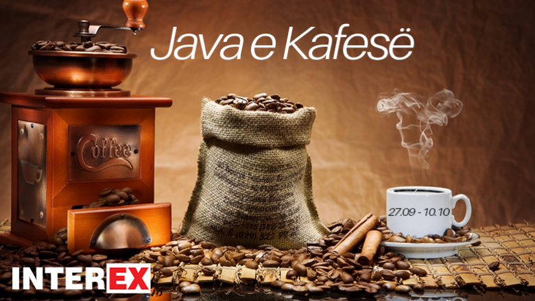 Java e kafes me Interex – relaksoni shpirtin me kafe prej shpisë