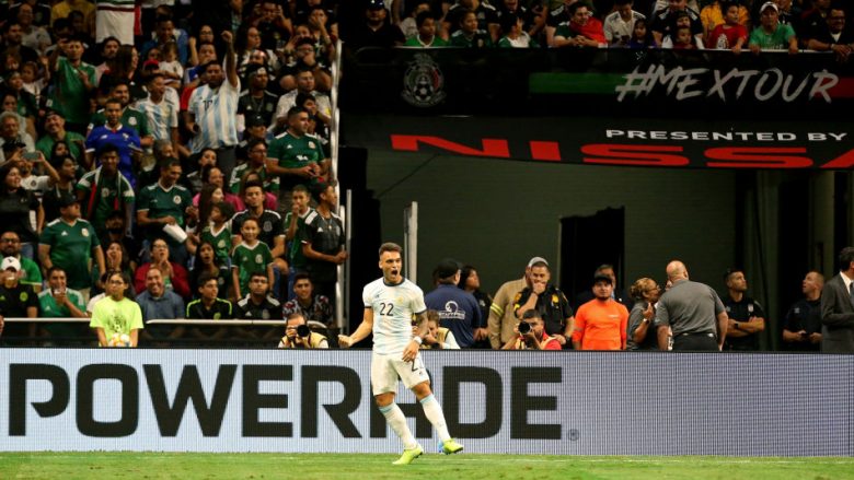 Lautaro Martinez hyn në historinë e Argjentinës pas het-trikut ndaj Meksikës