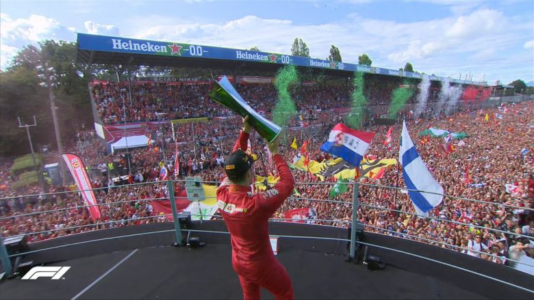 Leclerc i Ferrarit triumfon në Çmimin e Madh të Italisë