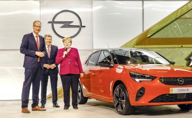Mësohen detajet e sistemit të mbushjes së Opel Corsa-e, kancelarja Merkel njoftohet nga afër