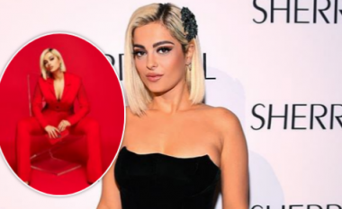 Bebe Rexha vjen atraktive dhe elegante në të kuqe