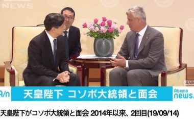 Vizita e Thaçit merr vëmendje në mediat japoneze