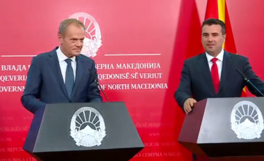 Donald Tusk: Maqedonia e Veriut e ka bërë punën e saj
