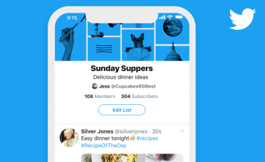 Twitter mundëson formimin e listave, që përdoruesit të shohin pikërisht atë çfarë dëshirojnë