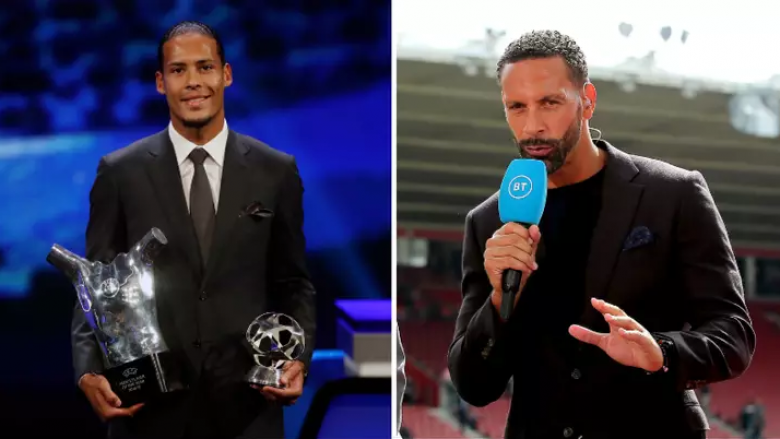 Ferdinand: Van Dijk nuk e meritoi çmimin ‘Lojtari i Vitit’ nga UEFA