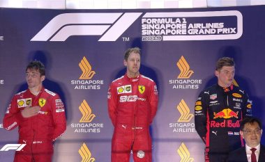 Vettel triumfon në Çmimin e Madh të Singaporit, Hamilton i katërti
