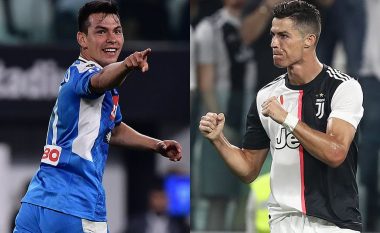 Lozano i Napolit tregon çfarë i tha Ronaldo pas derbit në Serie A