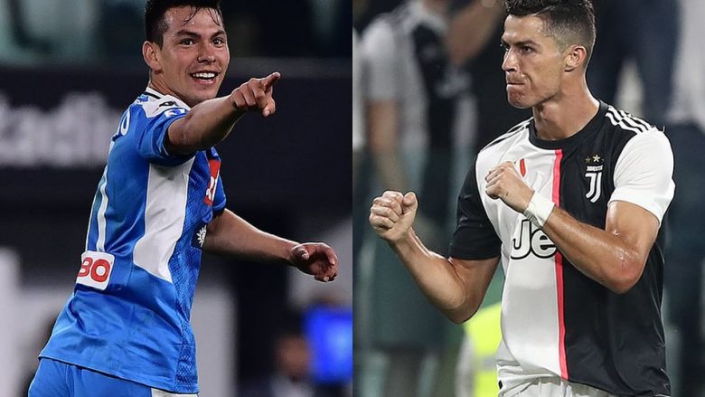 Lozano i Napolit tregon çfarë i tha Ronaldo pas derbit në Serie A