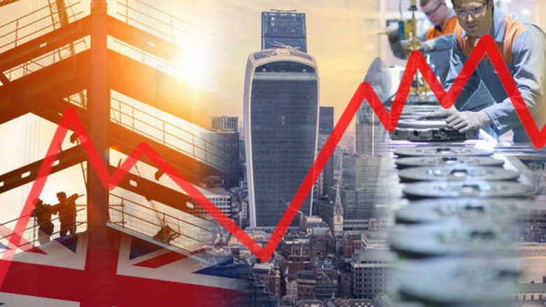 Aktiviteti prodhues në Britani të Madhe me rënien më të shpejtë që nga viti 2012