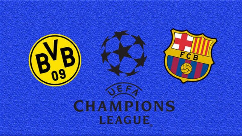 Formacionet zyrtare: Dortmundi dhe Barca në një sfidë interesante