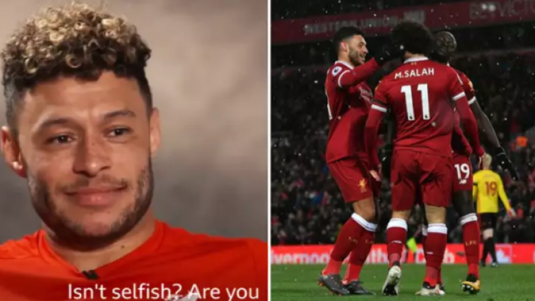 Chamberlain përgjigjet shkëlqyeshëm kur pyetet nëse Salah është egoist